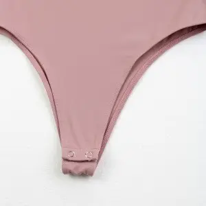 Women’s brushed nylon spandex interlock bodysuit